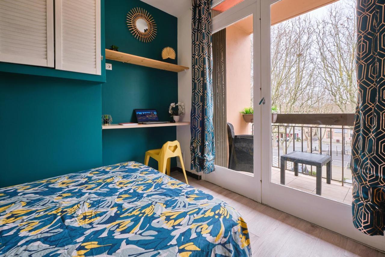 Tout Confort ! Climatisation, Centre-Ville, Parking, Terrasse, Wifi, Netflix การ์กาซอน ภายนอก รูปภาพ